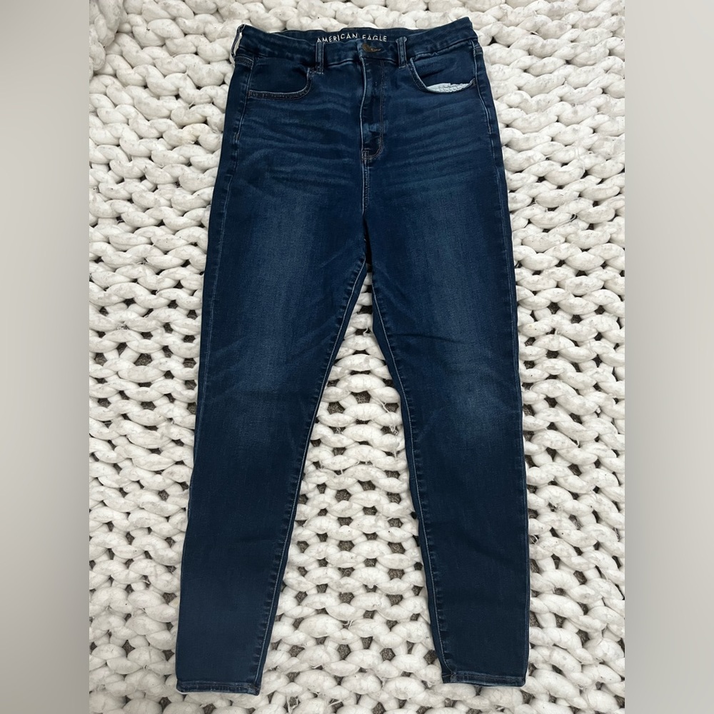 American eagle ne(x)t level stretch jegging size 12 skinny Jean no holes/tears